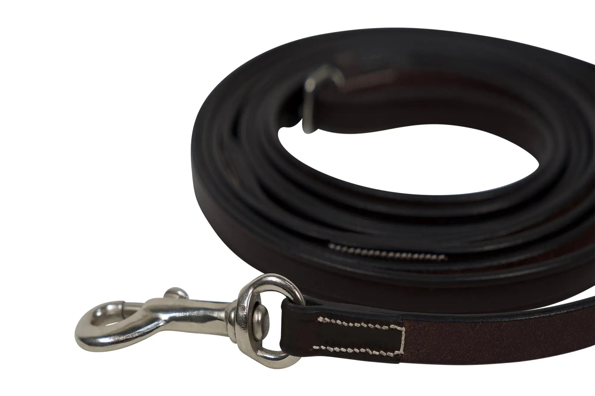 Huntley Equestrian Sedgwick Leather Draw Reins With Snap Ends - Equiluxe Tack