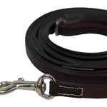 Huntley Equestrian Sedgwick Leather Draw Reins With Snap Ends - Equiluxe Tack