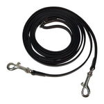 Huntley Equestrian Sedgwick Leather Draw Reins With Snap Ends - Equiluxe Tack