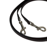 Huntley Equestrian Sedgwick Leather Draw Reins With Snap Ends - Equiluxe Tack