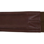 Huntley Equestrian Sedgwick Leather Fancy Stitched Padded Leather Contour Shaped Girth with Double End Elastic - Equiluxe Tack