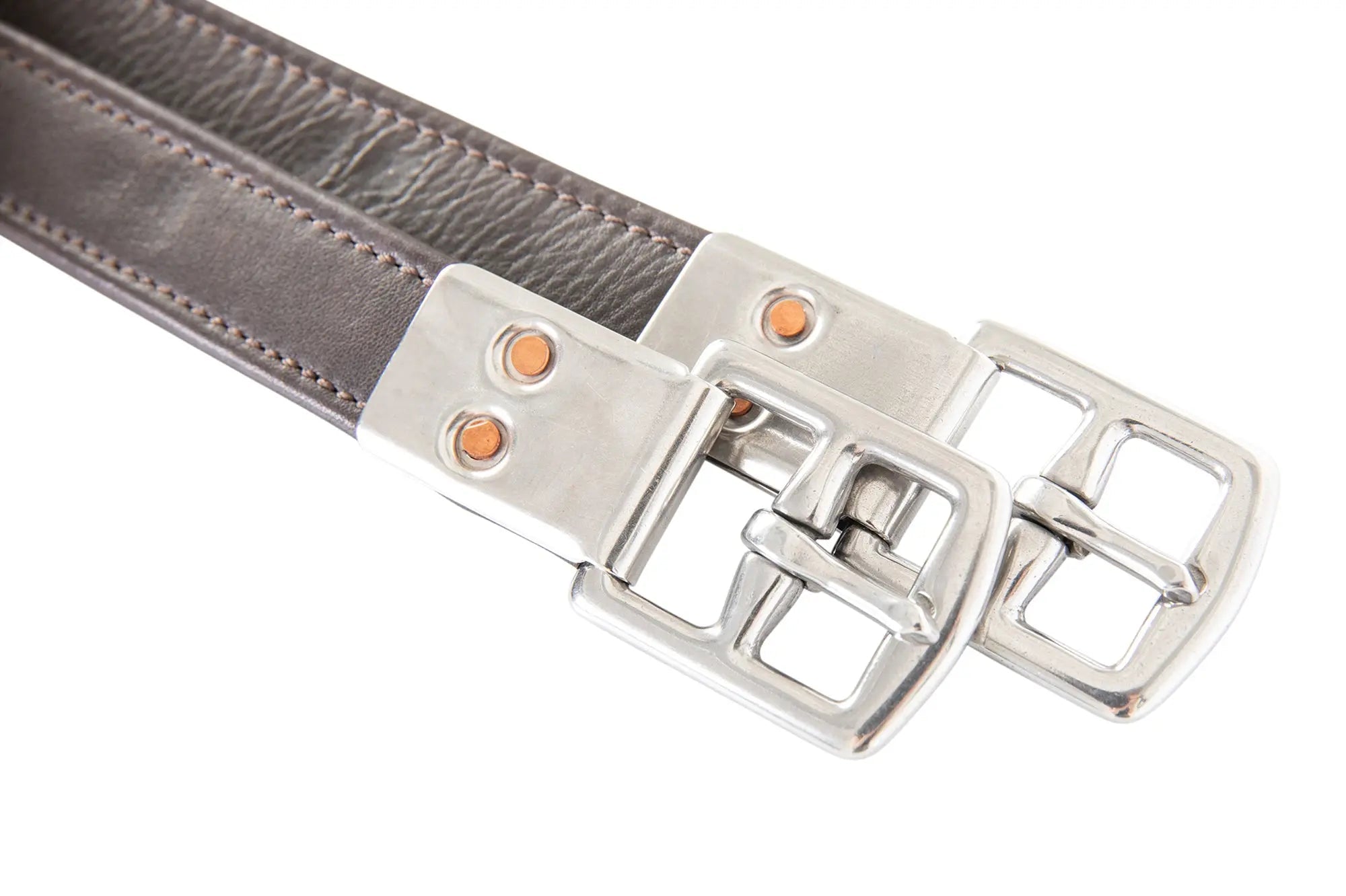 Huntley Equestrian Sedgwick Leather Flat Buckle Stirrup Leathers - Equiluxe Tack