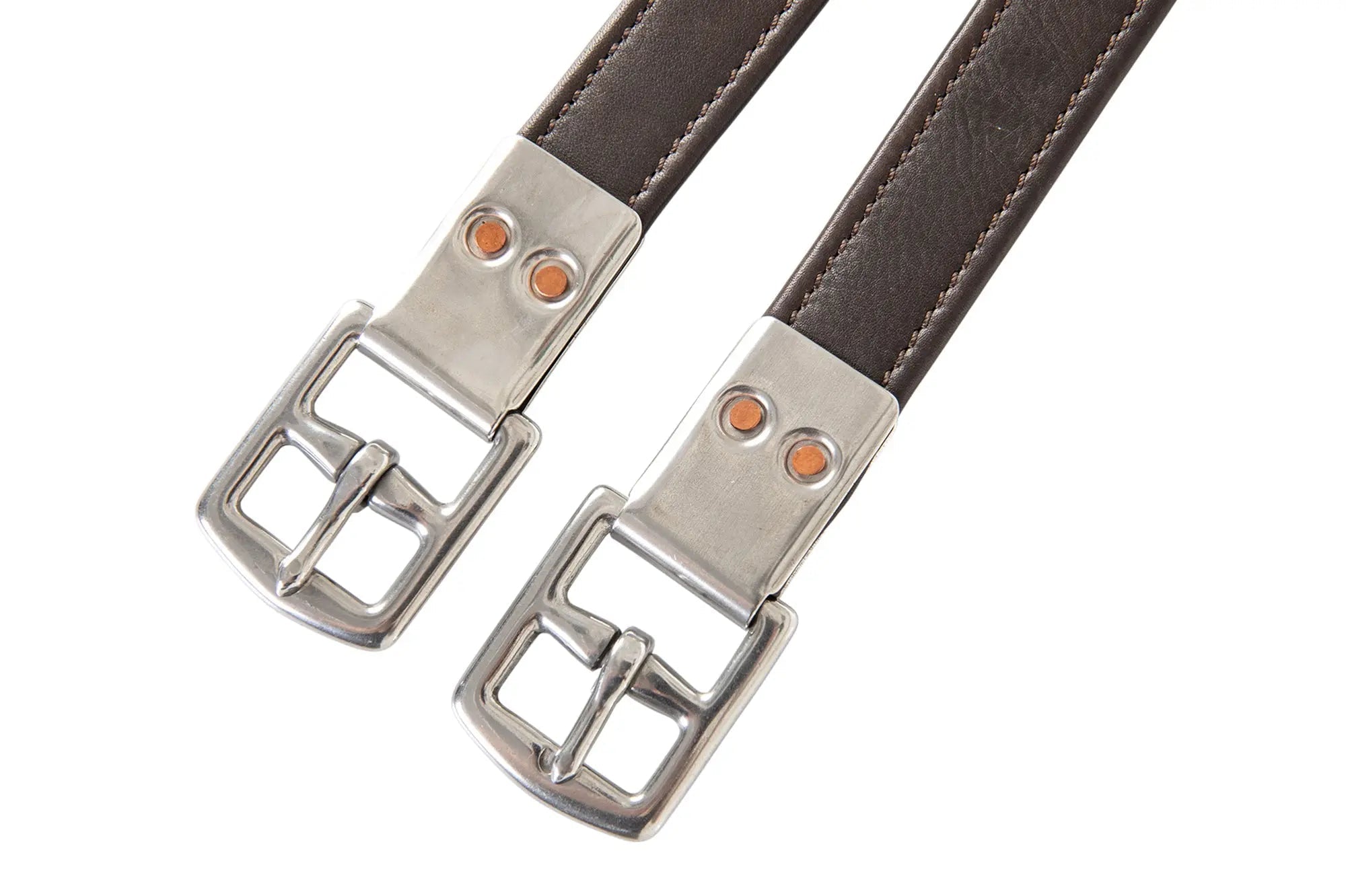 Huntley Equestrian Sedgwick Leather Flat Buckle Stirrup Leathers - Equiluxe Tack