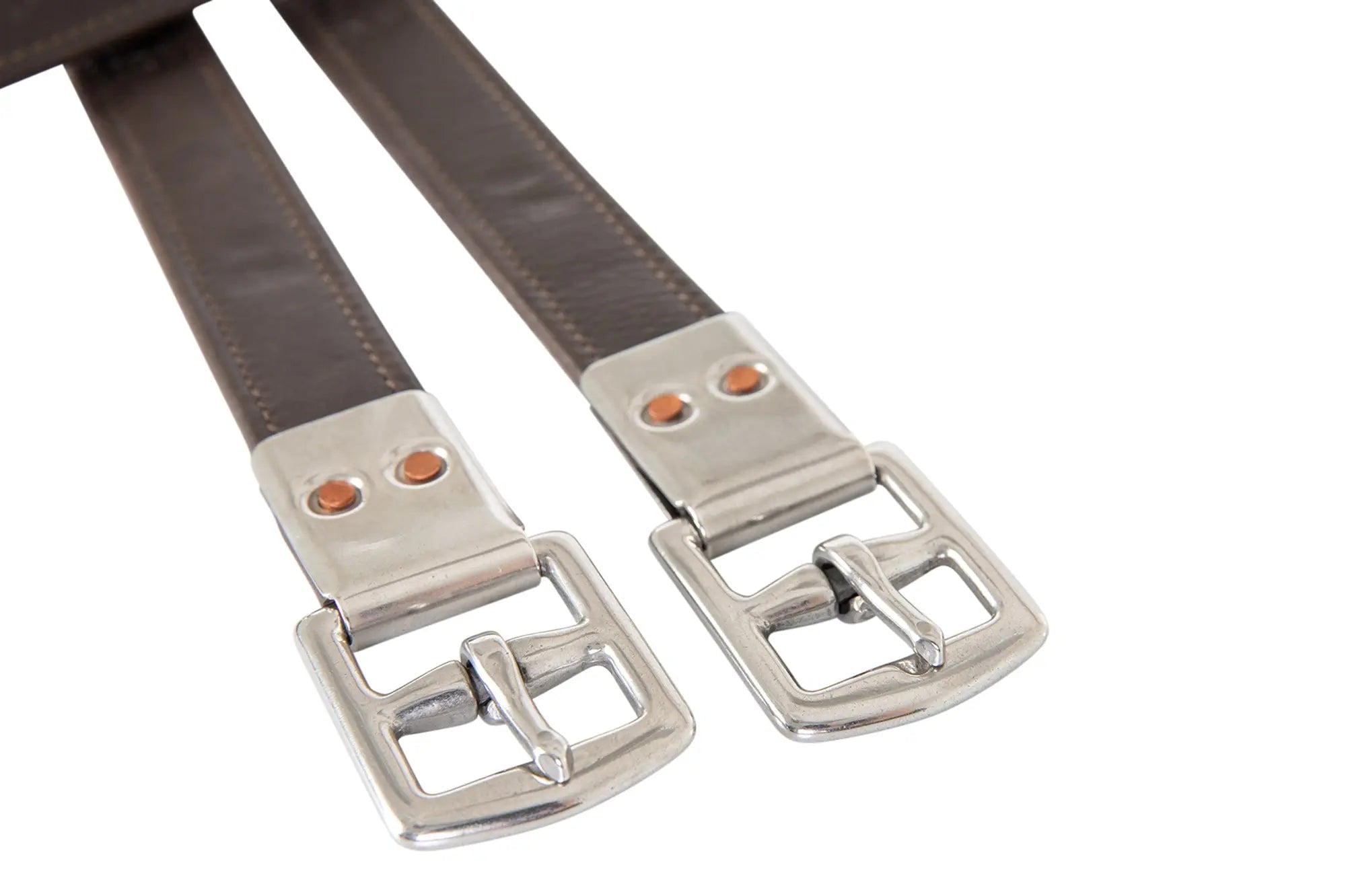 Huntley Equestrian Sedgwick Leather Flat Buckle Stirrup Leathers - Equiluxe Tack