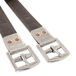 Huntley Equestrian Sedgwick Leather Flat Buckle Stirrup Leathers - Equiluxe Tack