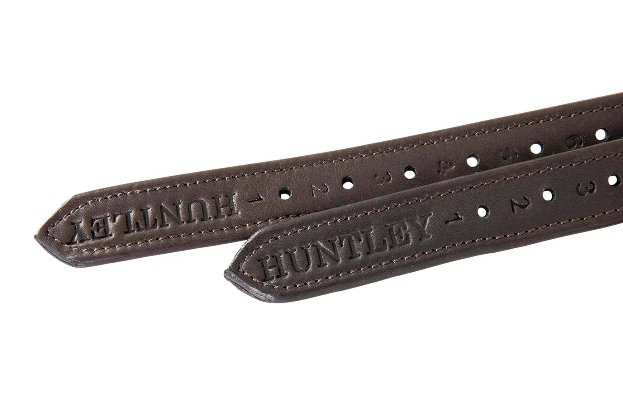 Huntley Equestrian Sedgwick Leather Flat Buckle Stirrup Leathers - Equiluxe Tack