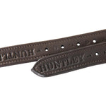 Huntley Equestrian Sedgwick Leather Flat Buckle Stirrup Leathers - Equiluxe Tack