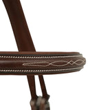 Huntley Equestrian Sedgwick Leather Padded Monocrown Figure 8 Bridle - Equiluxe Tack