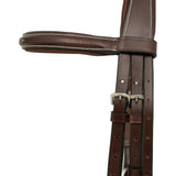 Huntley Equestrian Sedgwick Leather Padded Monocrown Figure 8 Bridle - Equiluxe Tack