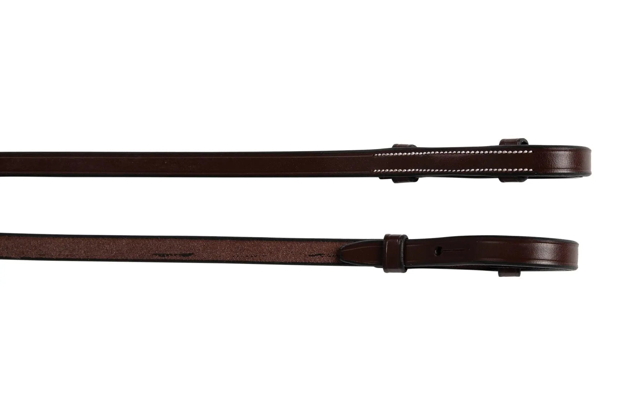 Huntley Equestrian Sedgwick Pelham Flat Curb Rein - Equiluxe Tack