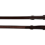Huntley Equestrian Sedgwick Pelham Flat Curb Rein - Equiluxe Tack