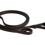 Huntley Equestrian Sedgwick Pelham Flat Curb Rein - Equiluxe Tack