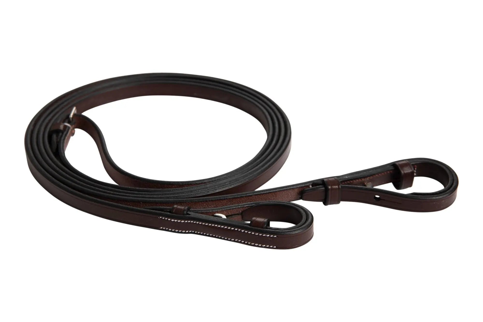 Huntley Equestrian Sedgwick Pelham Flat Curb Rein - Equiluxe Tack