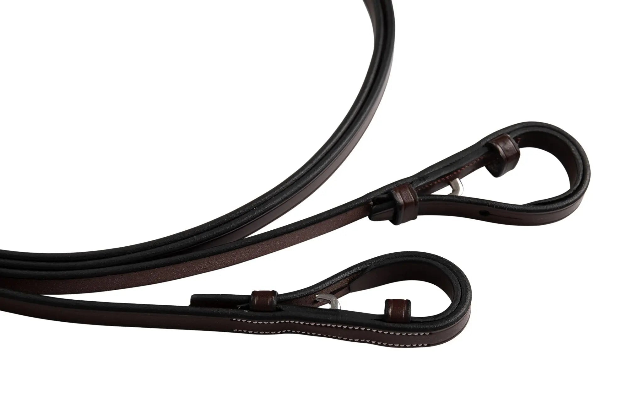 Huntley Equestrian Sedgwick Pelham Flat Curb Rein - Equiluxe Tack