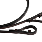 Huntley Equestrian Sedgwick Pelham Flat Curb Rein - Equiluxe Tack