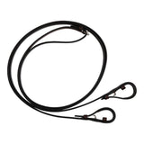 Huntley Equestrian Sedgwick Pelham Flat Curb Rein - Equiluxe Tack