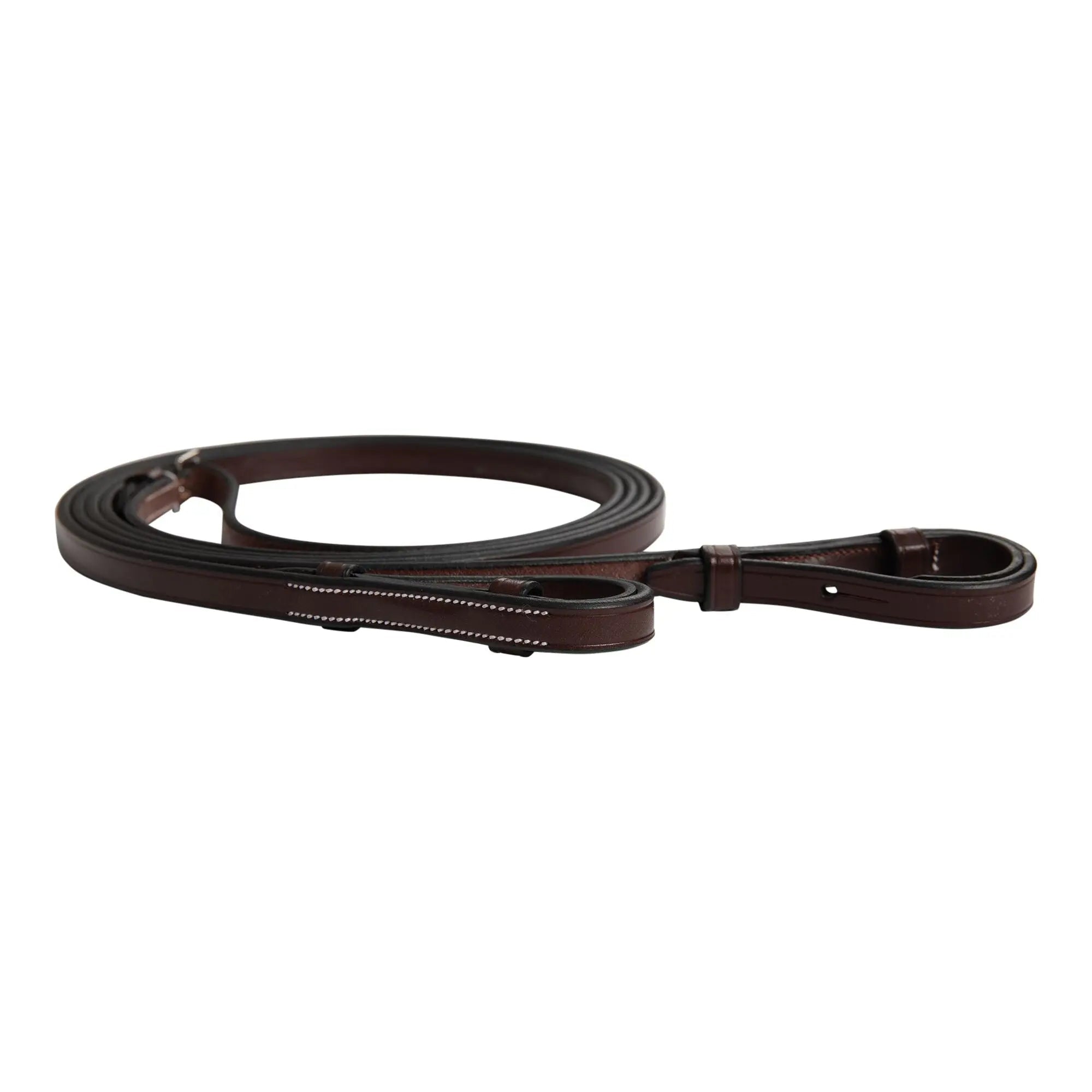 Huntley Equestrian Sedgwick Pelham Flat Curb Rein - Equiluxe Tack