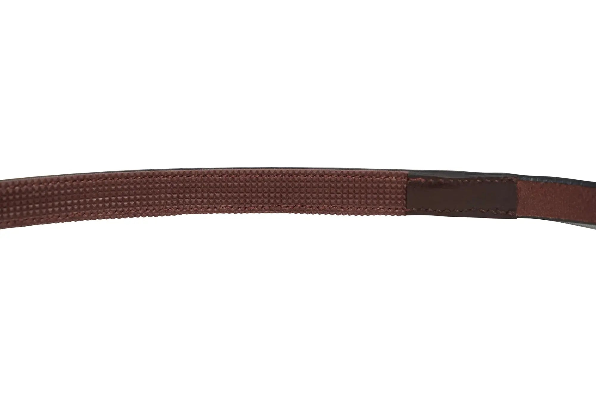 Huntley Equestrian Sedgwick Pelham Flat Curb Reins, Rubber Lined - Equiluxe Tack