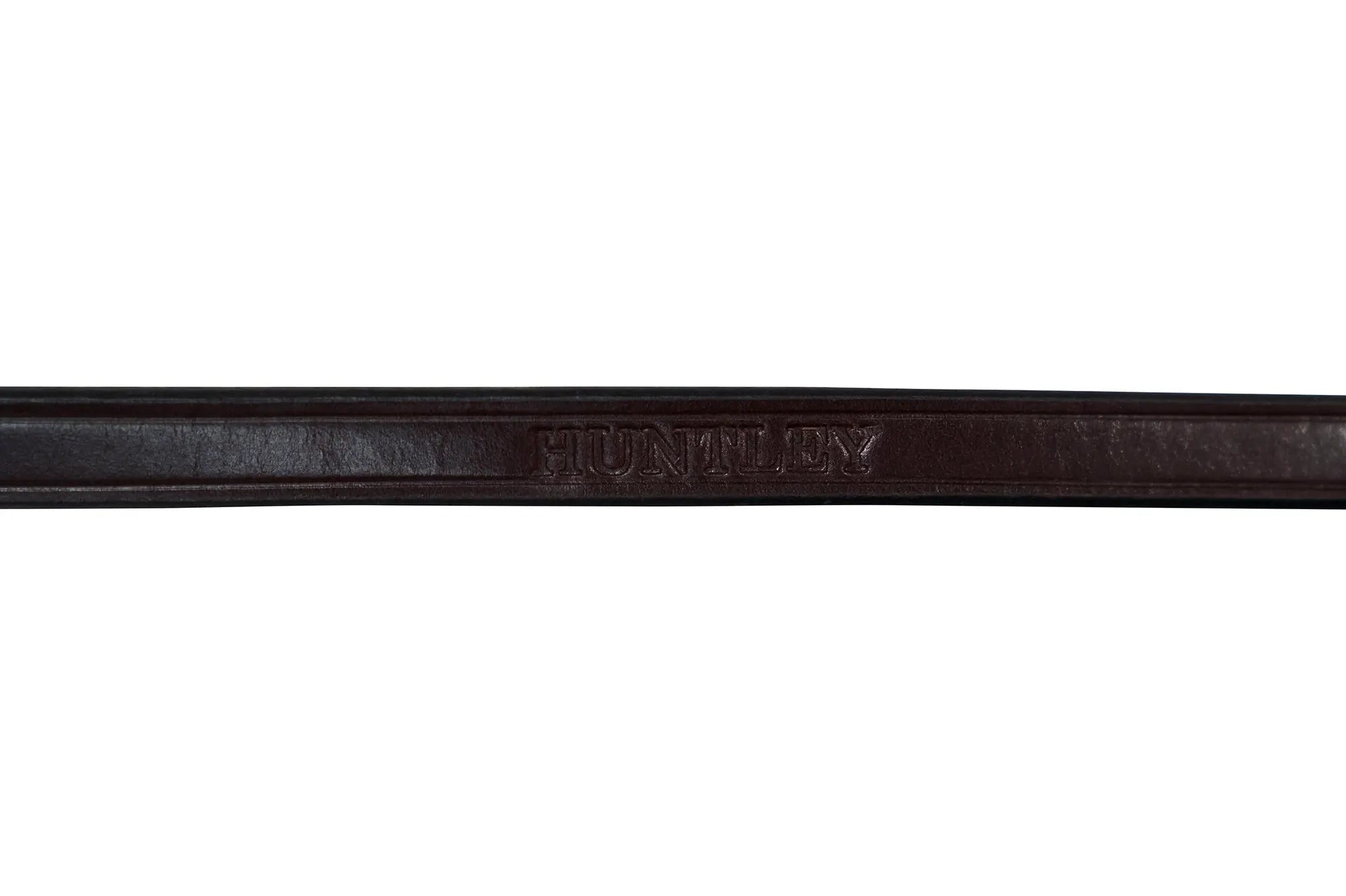Huntley Equestrian Sedgwick Pelham Flat Curb Reins, Rubber Lined - Equiluxe Tack
