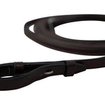 Huntley Equestrian Sedgwick Pelham Flat Curb Reins, Rubber Lined - Equiluxe Tack