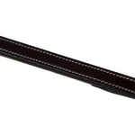 Huntley Equestrian Sedgwick Pelham Flat Curb Reins, Rubber Lined - Equiluxe Tack