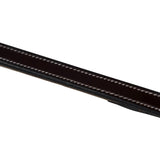 Huntley Equestrian Sedgwick Pelham Flat Curb Reins, Rubber Lined - Equiluxe Tack