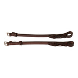Huntley Equestrian Sedgwick Traditional Cheek Pieces - Equiluxe Tack