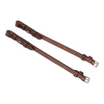 Huntley Equestrian Sedgwick Traditional Cheek Pieces - Equiluxe Tack