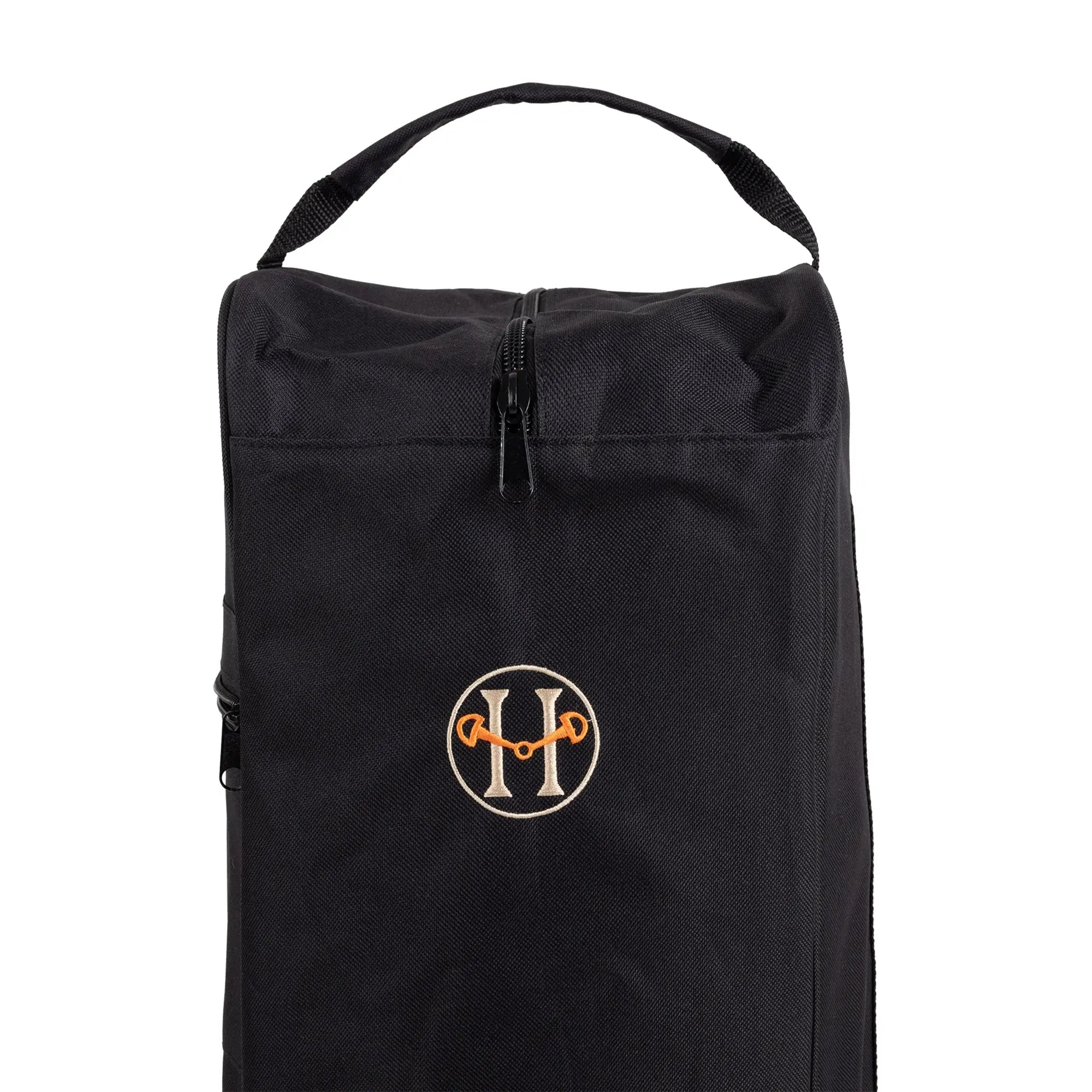 Huntley Equestrian Tall Riding Boot Bag, Black - Equiluxe Tack