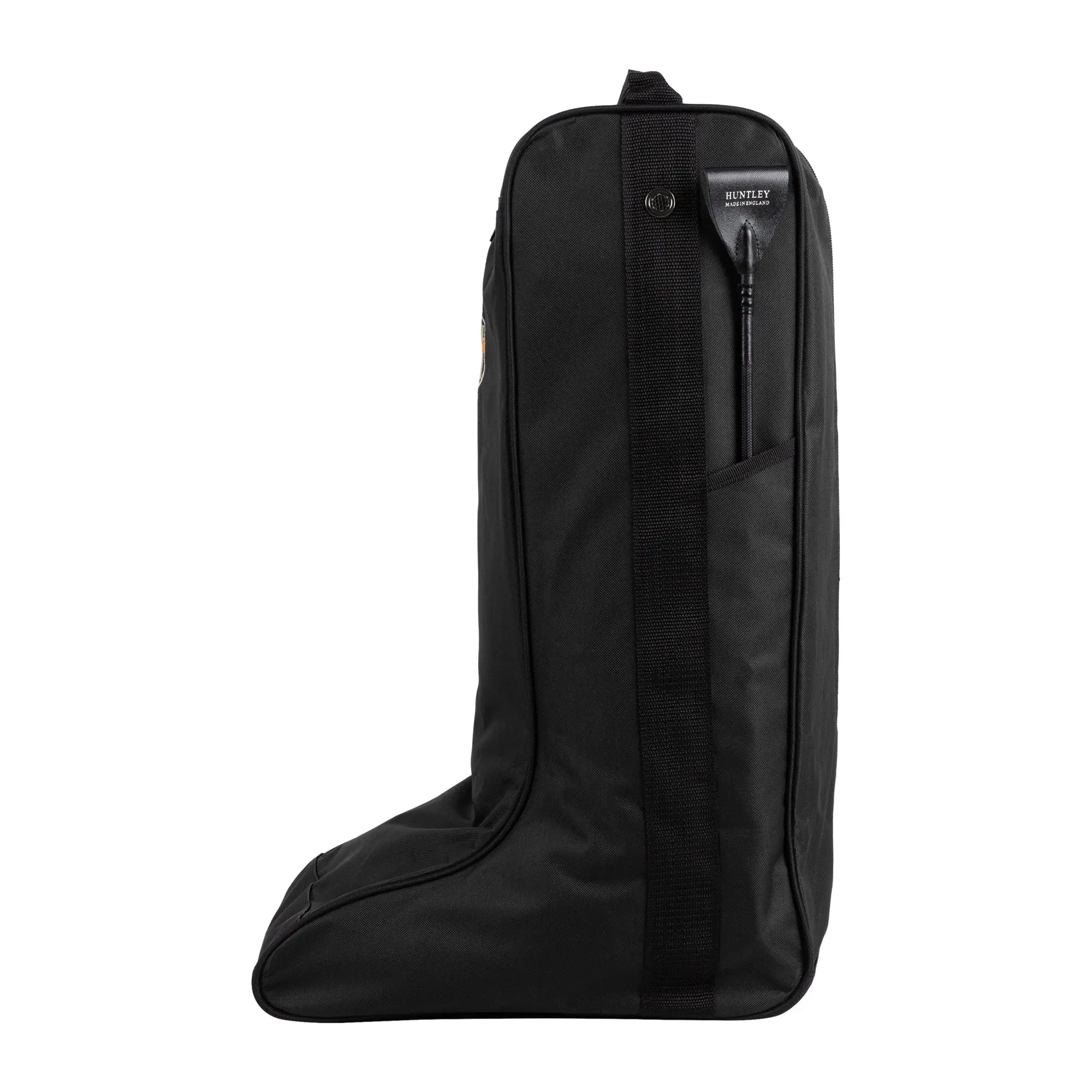 Huntley Equestrian Tall Riding Boot Bag, Black - Equiluxe Tack