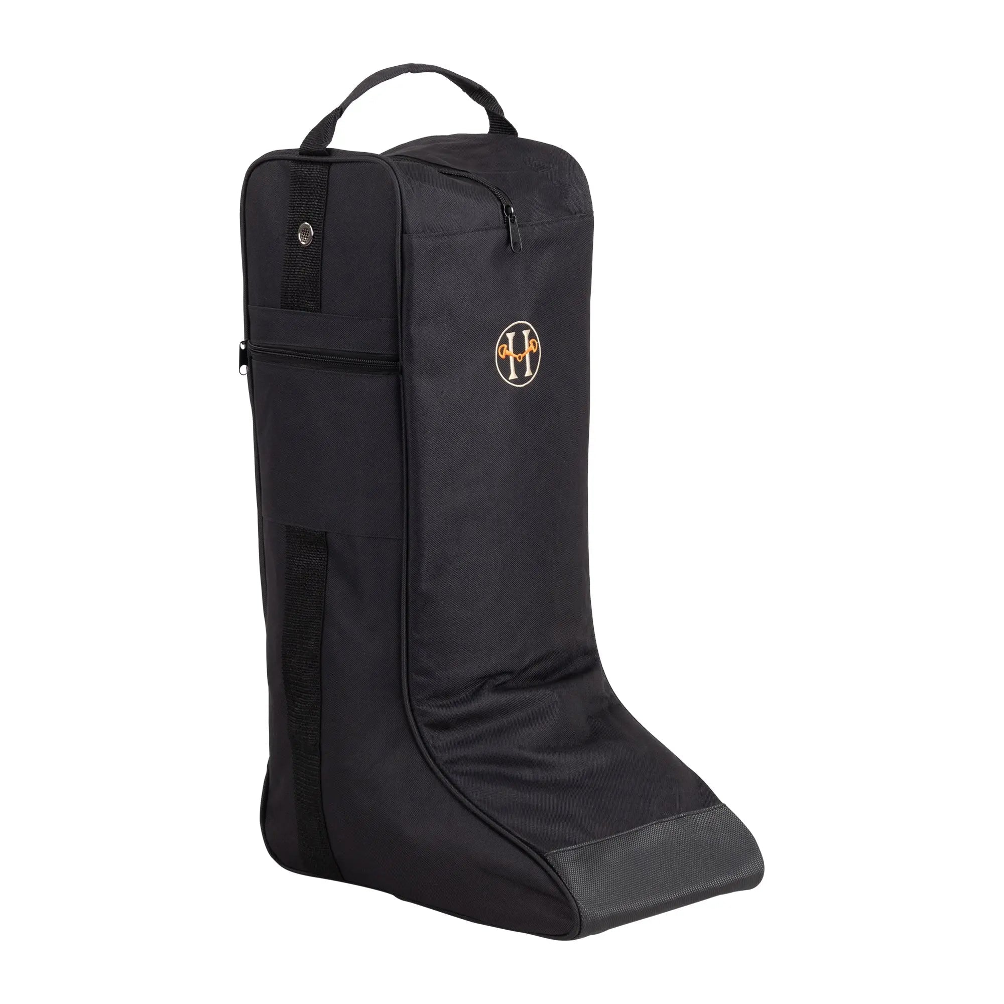 Huntley Equestrian Tall Riding Boot Bag, Black - Equiluxe Tack