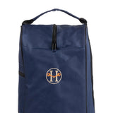 Huntley Equestrian Tall Riding Boot Bag, Navy - Equiluxe Tack