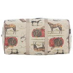 Huntley Equestrian Tapestry Duffle Bag-English Design - Equiluxe Tack