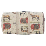 Huntley Equestrian Tapestry Duffle Bag-English Design - Equiluxe Tack