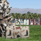 Huntley Equestrian Tapestry Duffle Bag-English Design - Equiluxe Tack