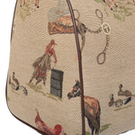 Huntley Equestrian Tapestry Duffle Bag-Western Design - Equiluxe Tack