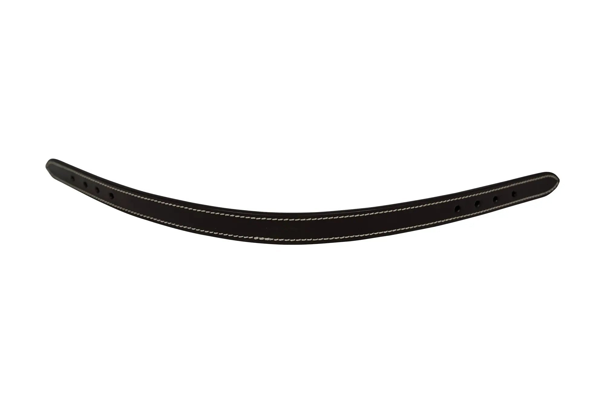 Huntley Equestrian Triple Stitched Leather Halter Replacement Crown Piece - Equiluxe Tack