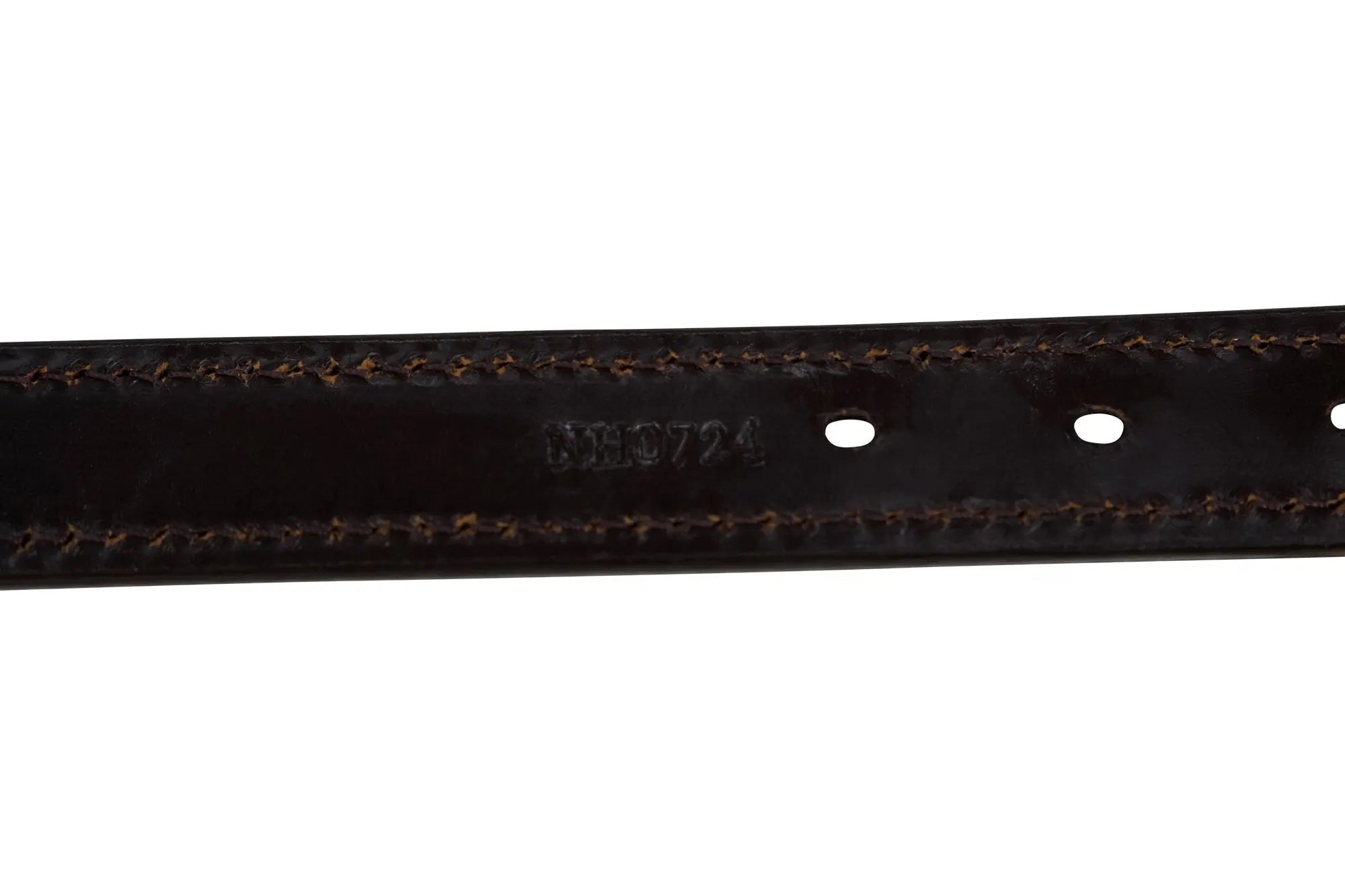 Huntley Equestrian Triple Stitched Leather Halter Replacement Crown Piece - Equiluxe Tack