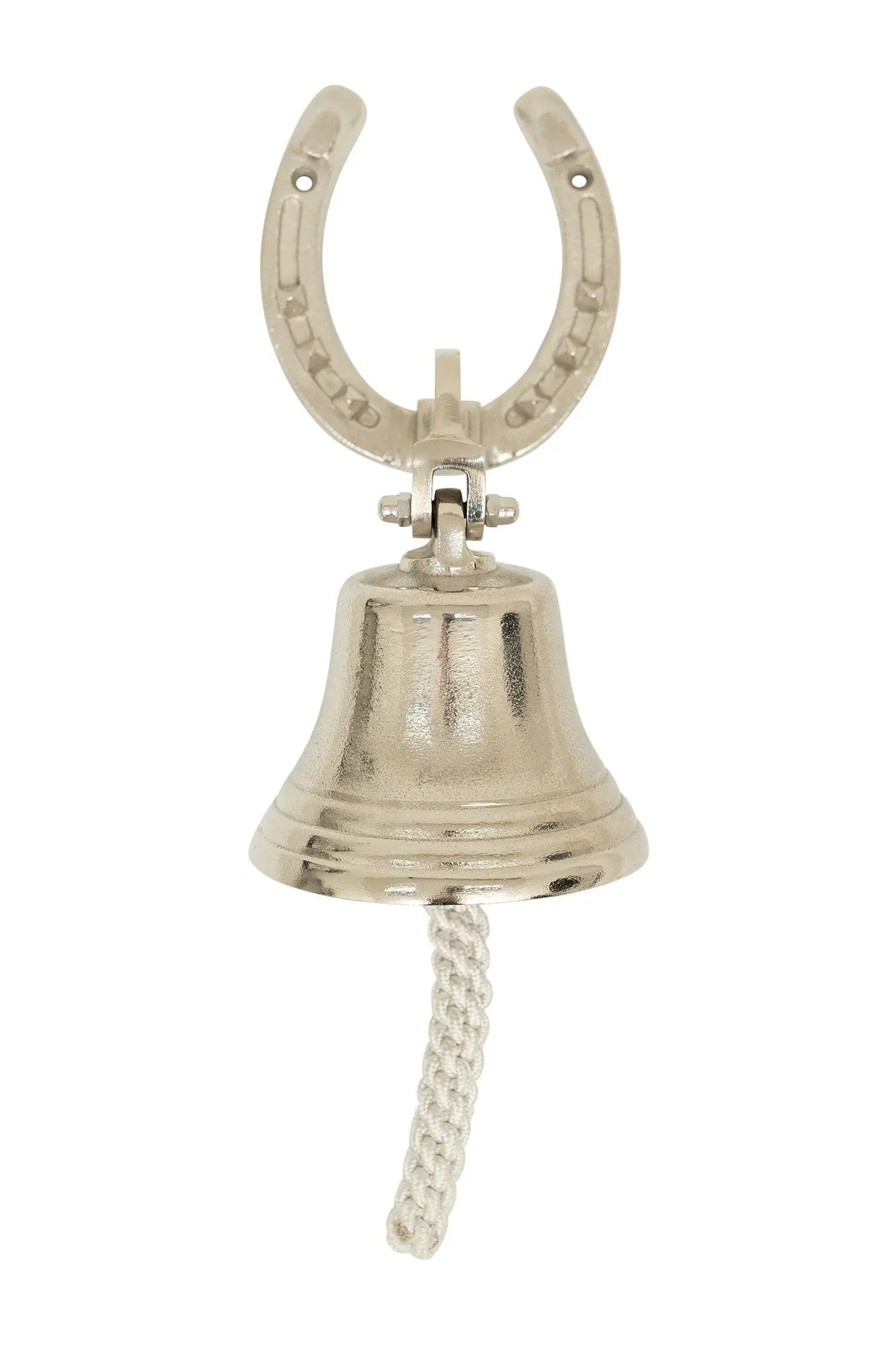 Huntley Equestrian Wall Mounted Horse Shoe with Bell - Equiluxe Tack