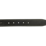 Huntley Fancy Stitched Ladies 1.5" Inch wide belt, Black - Equiluxe Tack