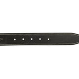 Huntley Fancy Stitched Ladies 1.5" Inch wide belt, Black - Equiluxe Tack