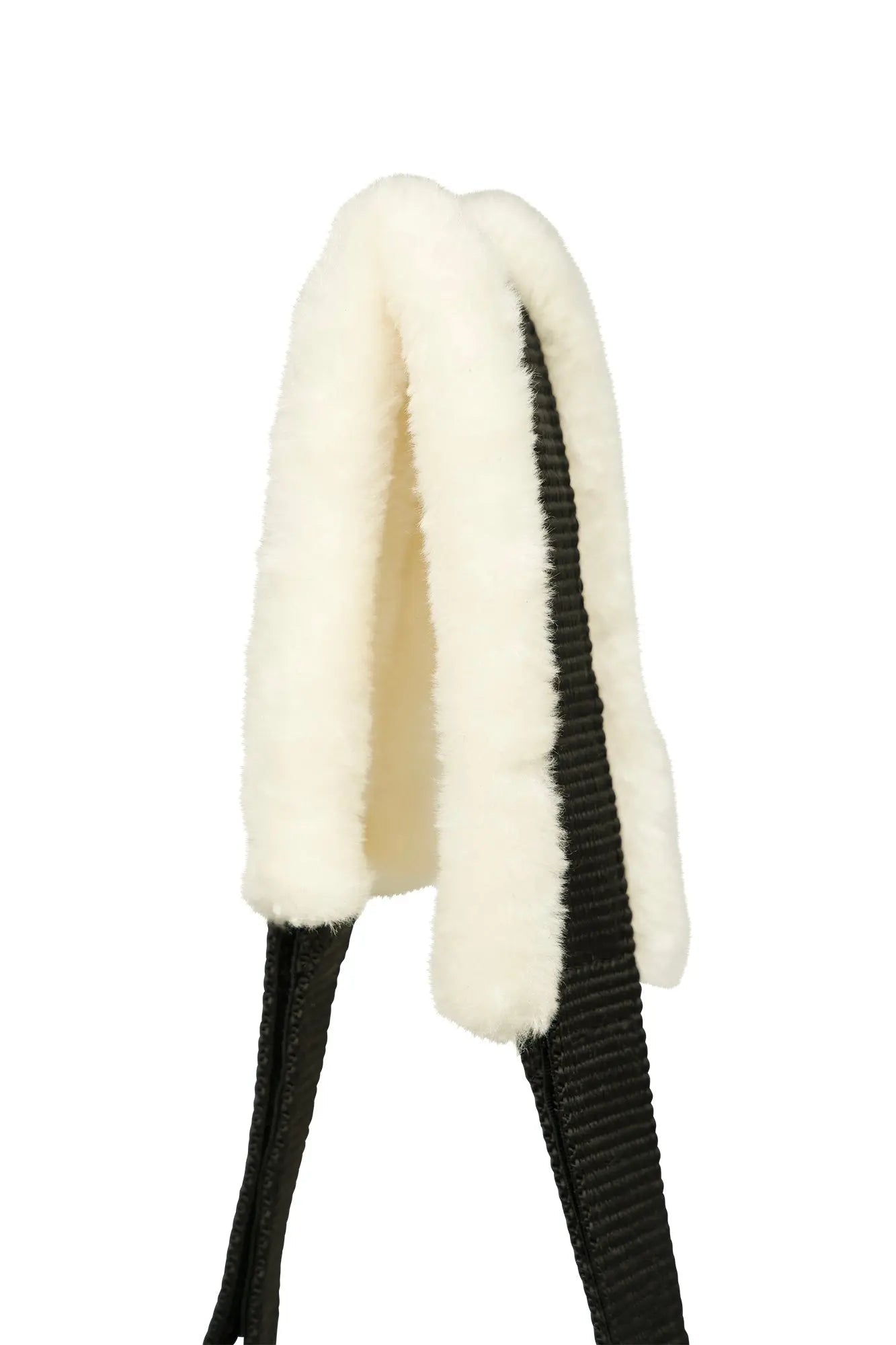 Huntley Fleece Padded Nylon Grazing Muzzle, Black - Equiluxe Tack