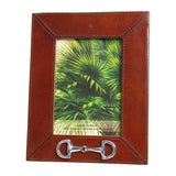 Huntley Leather Frame with Silver Horse Bit - Equiluxe Tack