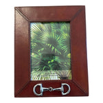 Huntley Leather Frame with Silver Horse Bit - Equiluxe Tack