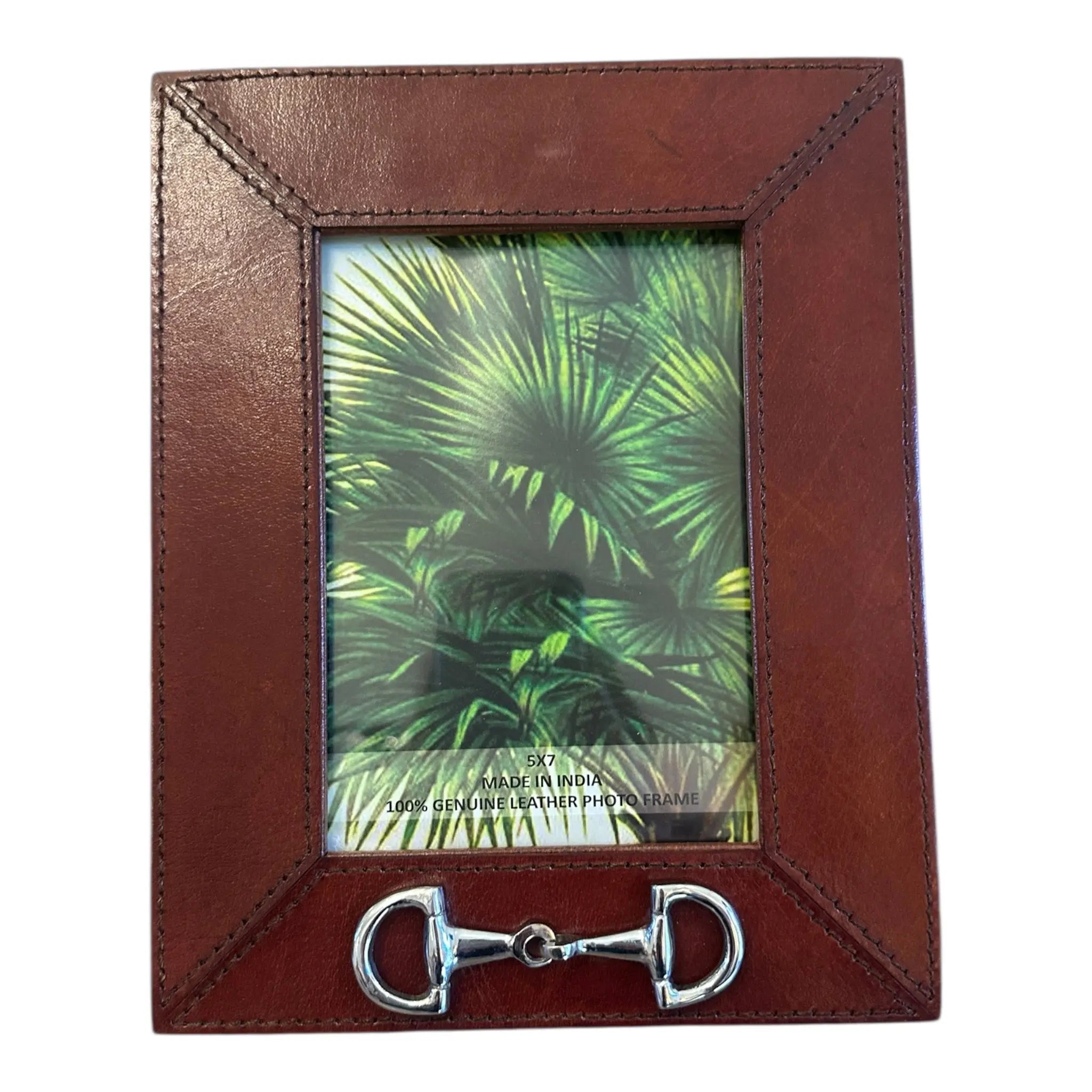 Huntley Leather Frame with Silver Horse Bit - Equiluxe Tack