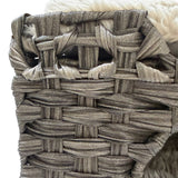 Huntley Pet Cat House, 2 Cushion Bed, Gray - Equiluxe Tack
