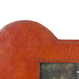 Huntley Pet Leather Bone Shaped Picture Frame, 4x6 - Equiluxe Tack