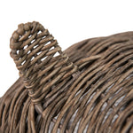 Huntley Pet Wicker Cat Shaped Play House Pet Bed with Cushion - Equiluxe Tack