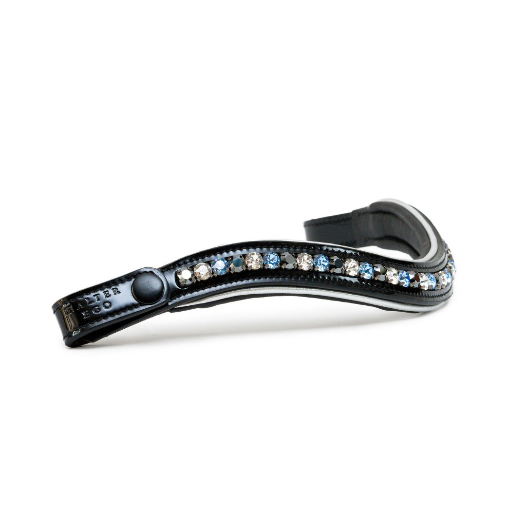 Ice & Sky Wave Browband - Halter Ego® - Equiluxe Tack