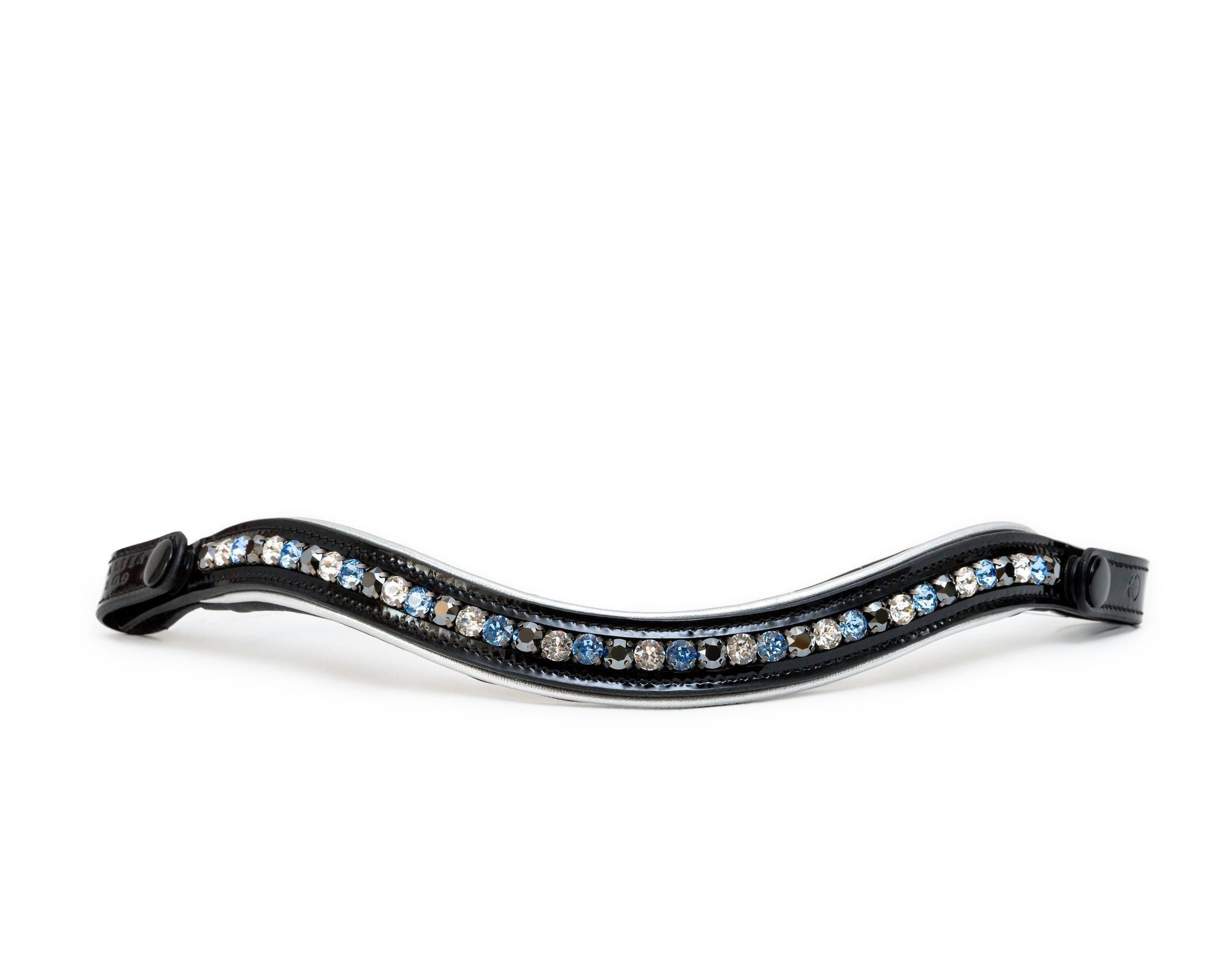 Ice & Sky Wave Browband - Halter Ego® - Equiluxe Tack